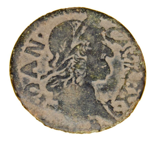 Szeląg 1663 Jan Kazimierz Pologne Ujazdów