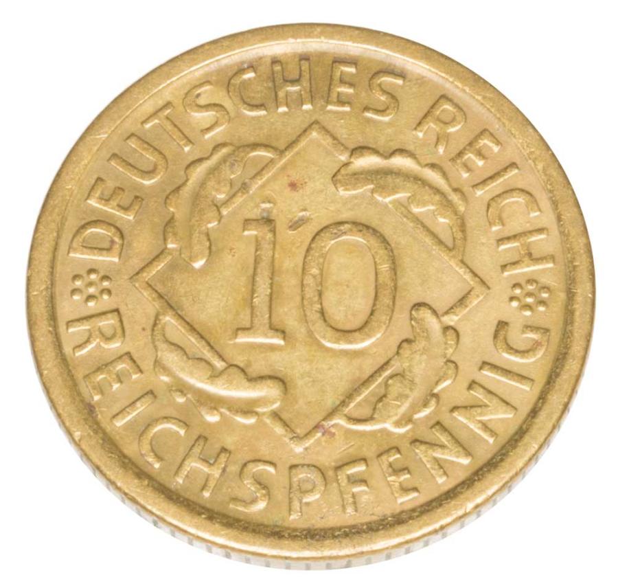 10 Reichspfennig 1936 Allemagne Munich D