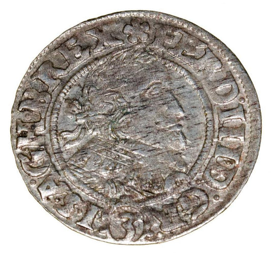 3 kreuzer 1638 Ferdinand II Habsbourg Silésie Wrocław