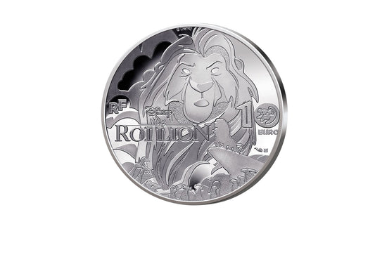 Pièce de 10 euros argent 2024 France Disney 30 ans du Roi Lion PP
