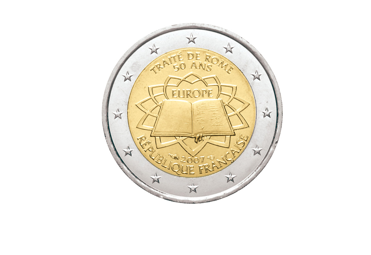2 Euro 2007 France Traités de Rome