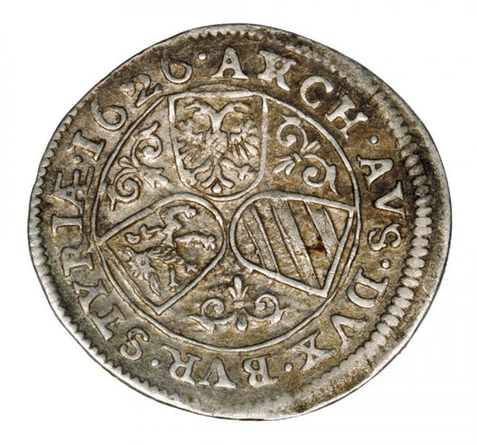 3 krajcary 1626 Ferdinand II Habsbourg Autriche Graz