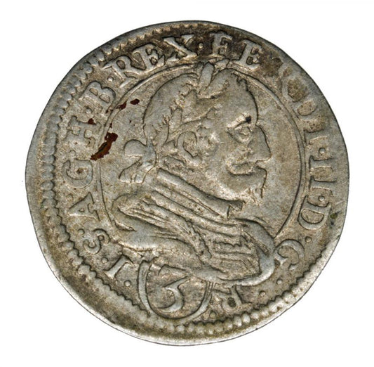 3 krajcary 1630 Ferdinand II Habsbourg Autriche Graz