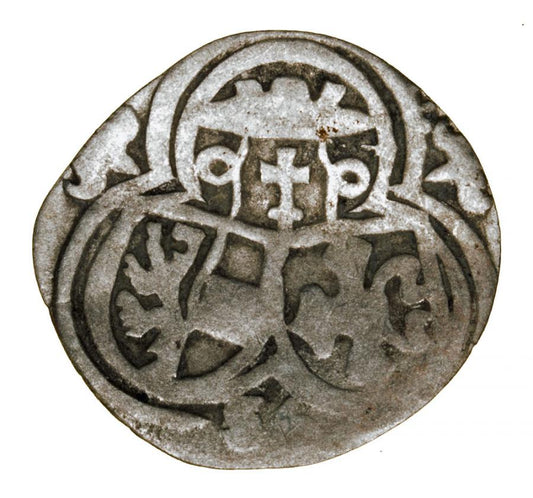 2 pfennig 1536 Mateusz Lang Archevêché de Salzbourg