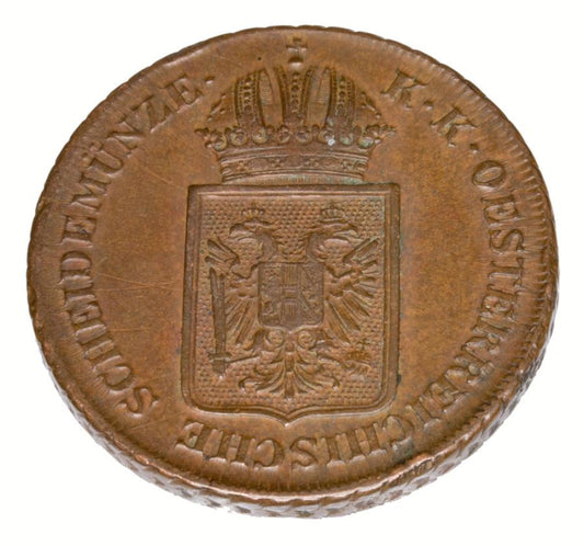 2 kreuzer 1848 François-Joseph Ier d'Autriche Vienne