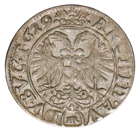 3 kreuzer 1629 Ferdinand II Habsbourg Silésie Wrocław