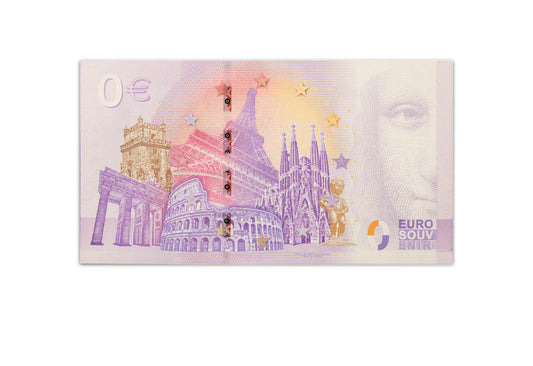 Billet de 0 euro 2024 Emblème officiel de l'UEFA