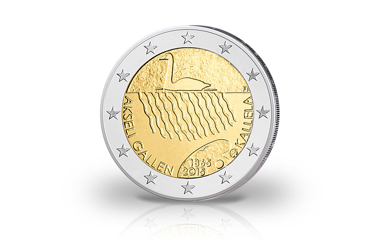 2 Euro 2015 Finlande Akseli Gallen-Kallela bfr.