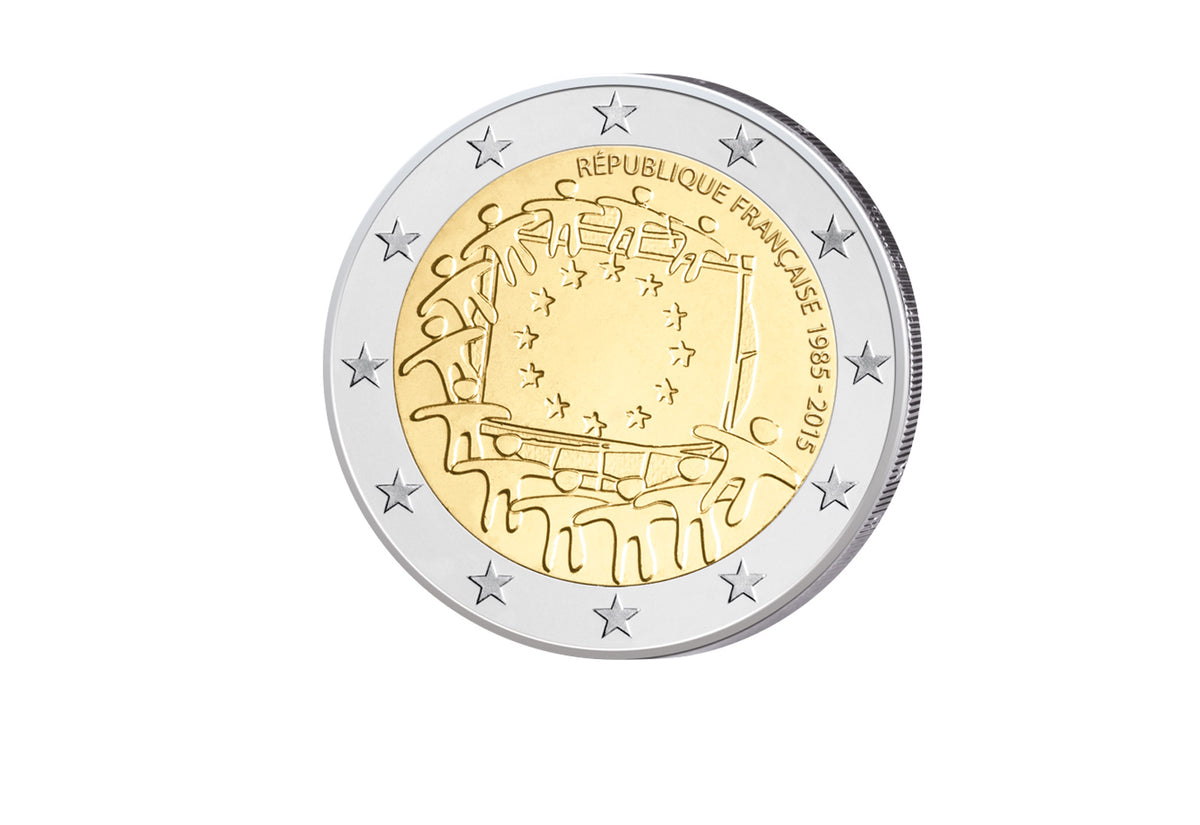 2 Euro 2015 France 30 ans du drapeau européen