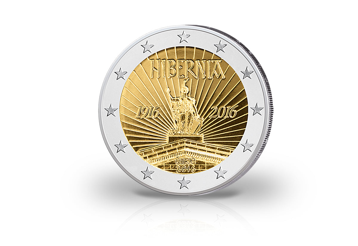 2 Euro 2016 Irlande 100e anniversaire de l'Insurrection de Pâques bfr.