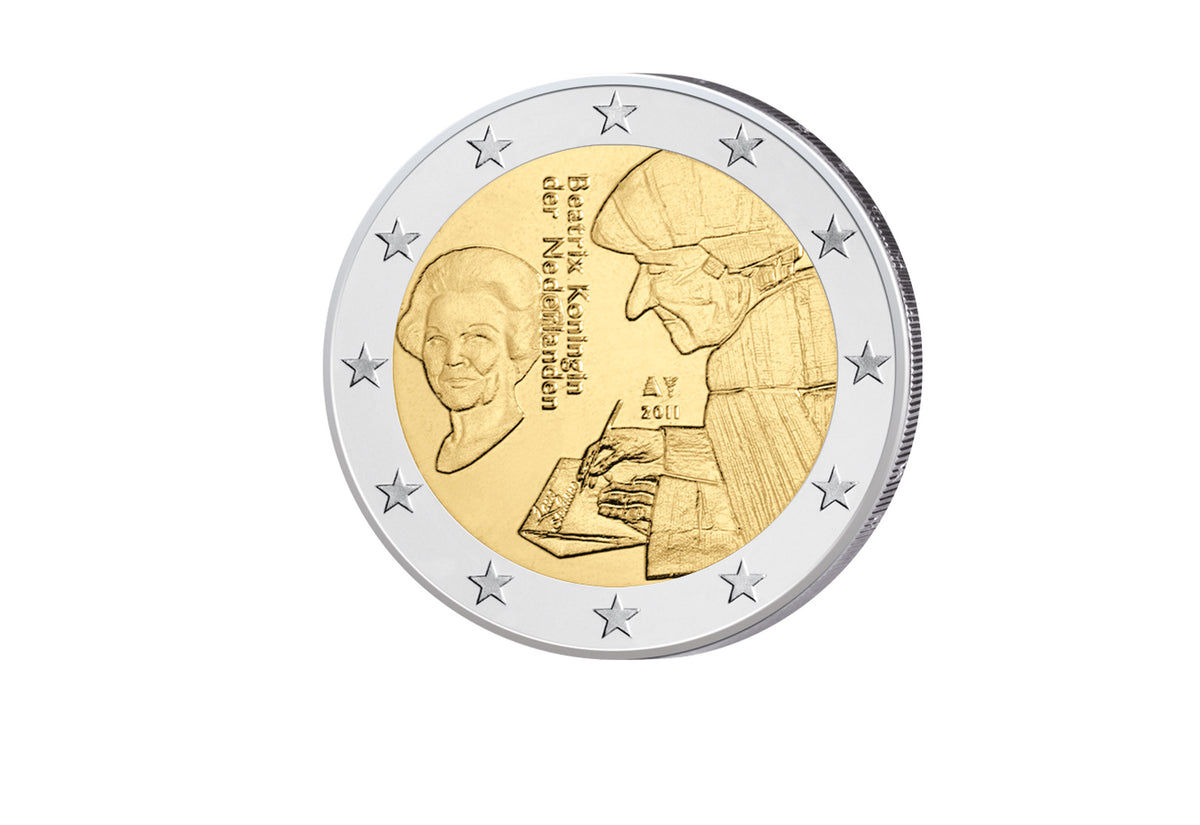 2 Euro 2011 Pays-Bas Erasmus Éloge de la folie bfr.