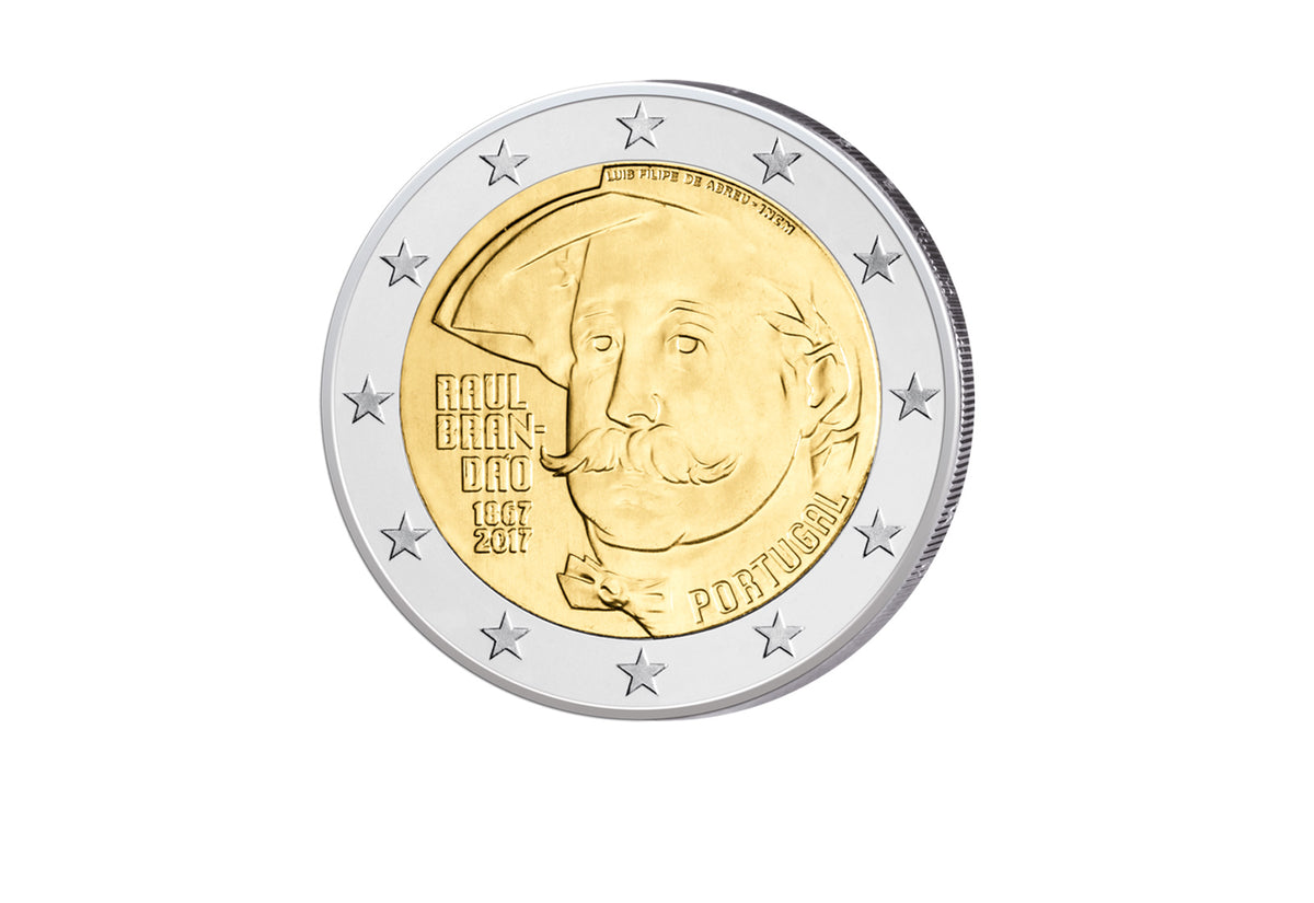 2 Euro 2017 Portugal 150ème anniversaire de Raul Brandao