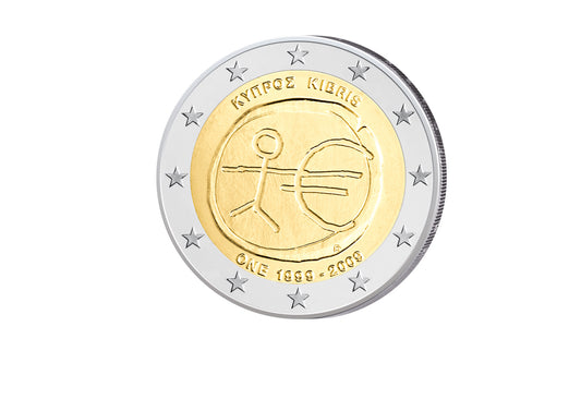 2 Euro 2009 Chypre 10 ans EMU